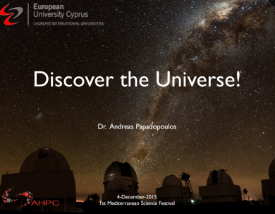 Discover the Universe! (Presentation)